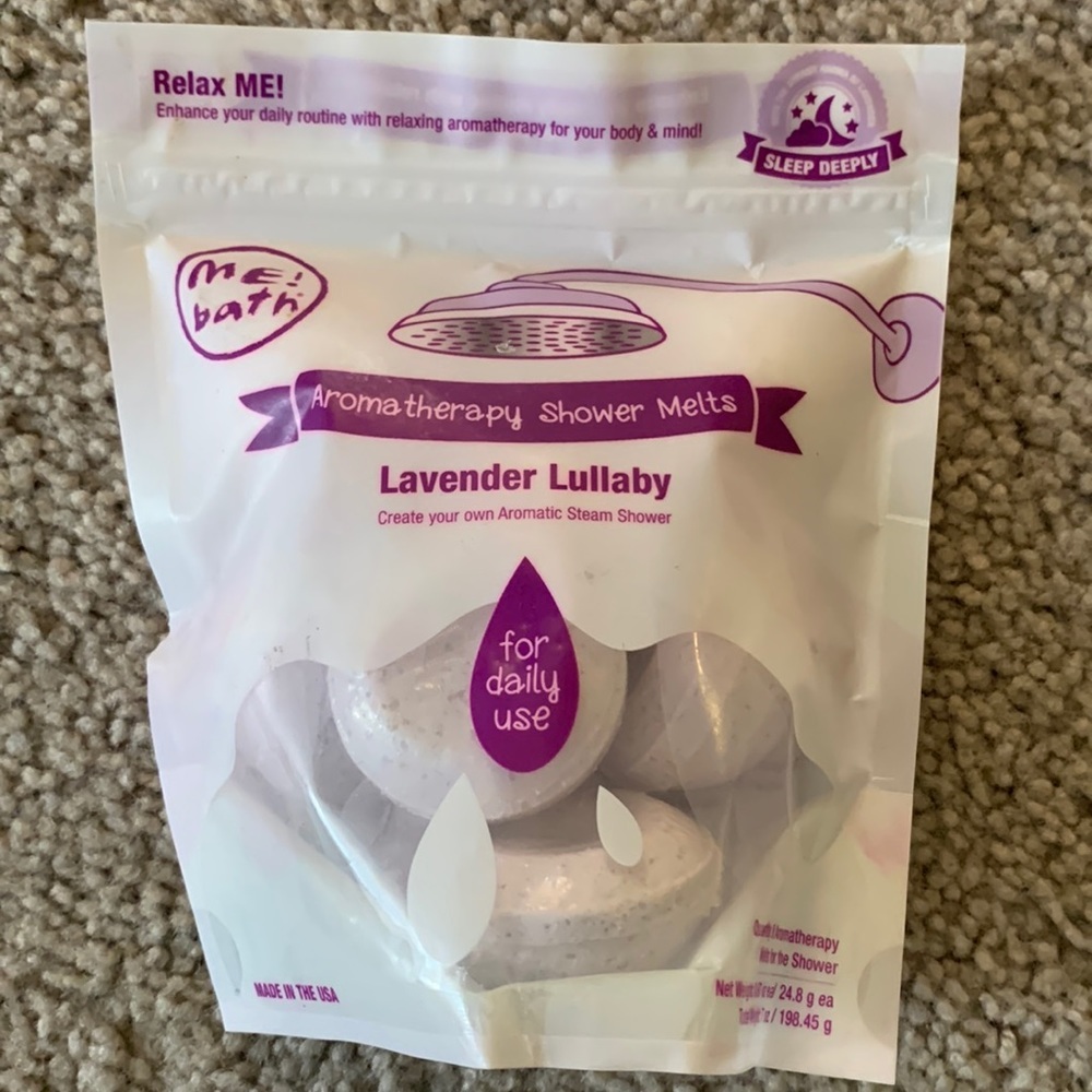 ME!bath Aromatherapy Shower Melts Lavender Lullaby for daily use - Picture 1 of 2